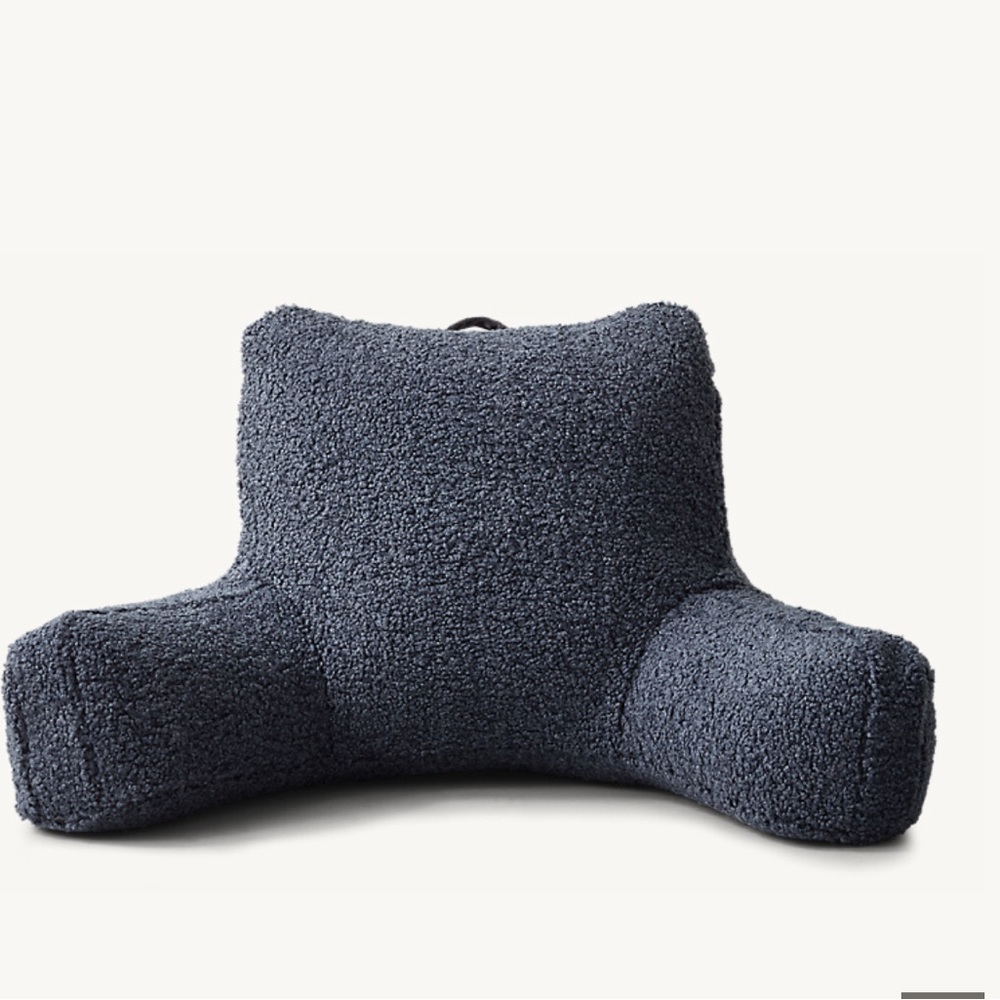 NWT RH restoration hardware RH plush faux shearling pillow lounger cover